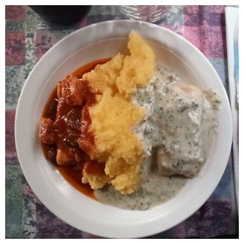 Polenta in versione marittima